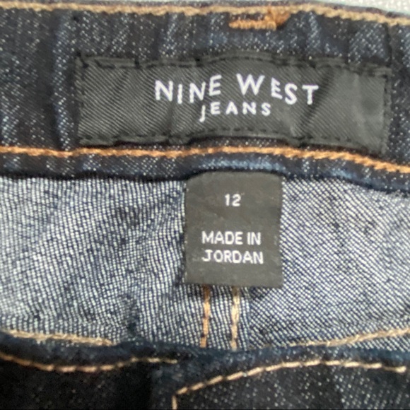 Nine West Embelished Pocket Jean, Size 12 - Picture 12 of 16